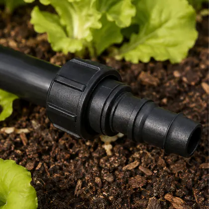 Anilha para Irrigação 16 mm instalado em um sistema de irrigação
