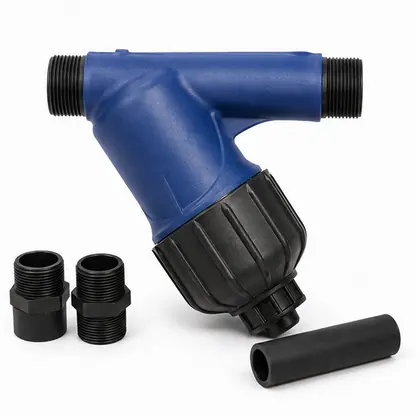Filtro de Disco 120 Mesh para Irrigação visto de outro ângulo