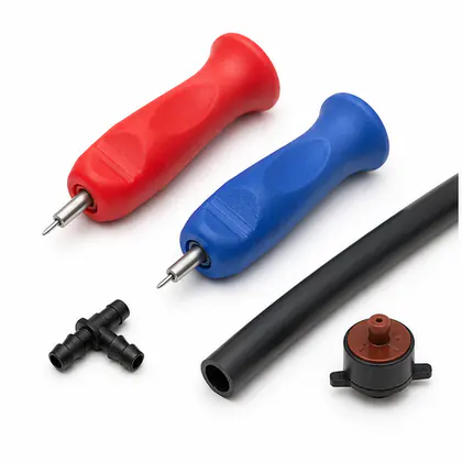 Furador para Irrigação 3 e 4 mm visto de outro ângulo