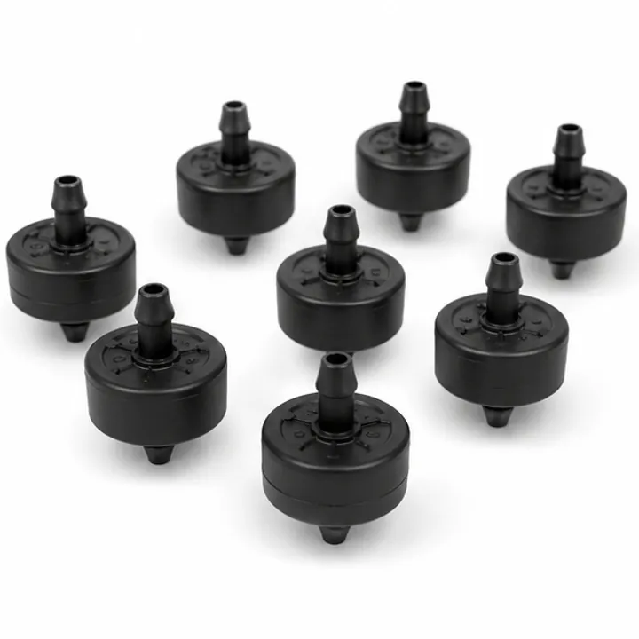 Gotejador Autocompensante 2 e 4 L/h em fundo claro