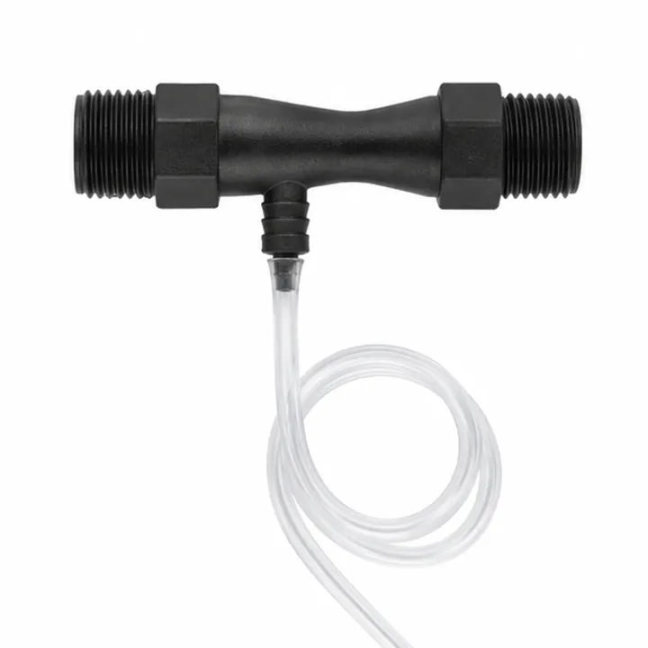 Injetor Venturi 3/4 para Fertirrigação em fundo claro