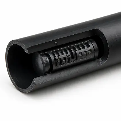 Detalhe de Tubo Gotejador 16 mm com Espaçamento de 20 ou 50 cm