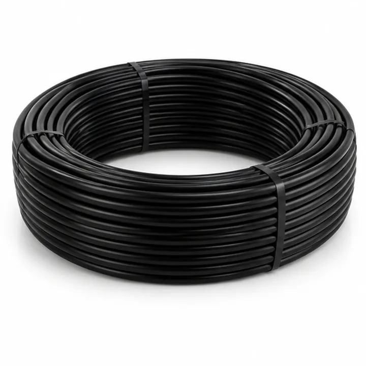 Tubo PELBD 16 mm PN25 em fundo claro